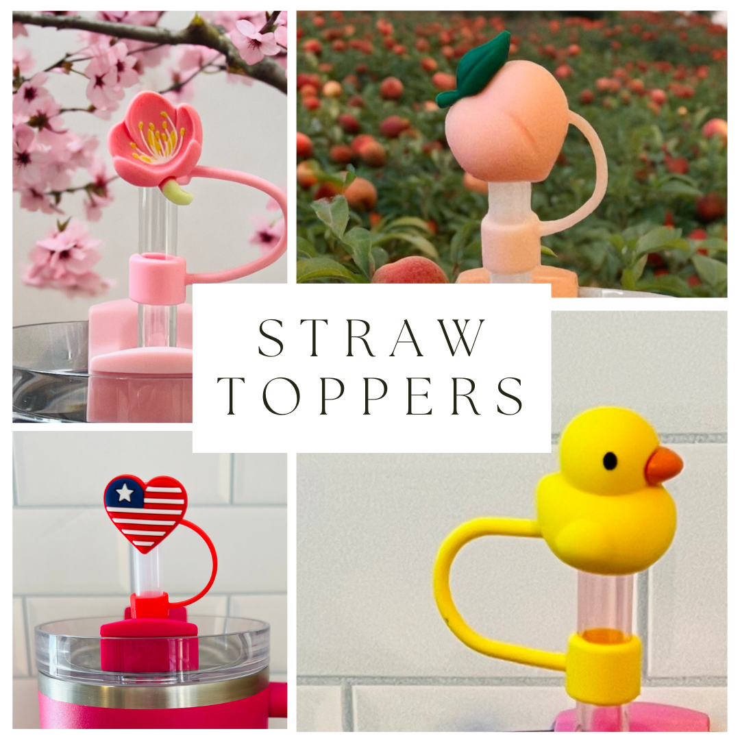 STRAW TOPPERS Sassy Craft Creations