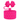 Rowan Leaf Bottle Boot & Gracie Straw Topper (Camellia Pink)