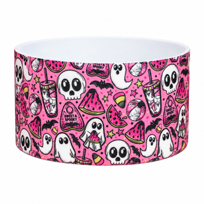 Grit & Grace Printed Silicone Bottle Boot – Melon Boo Halloween