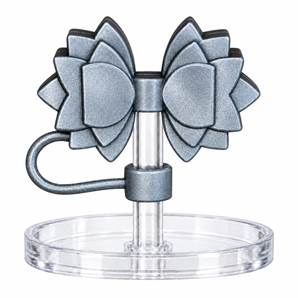 Gracie Straw Topper⢠- Gunmetal Gray