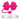 Gracie Straw Topper™ - Camellia Pink