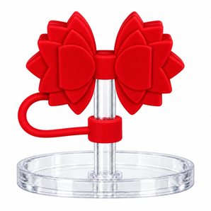 Gracie Straw Topper™ - Candy Apple Red