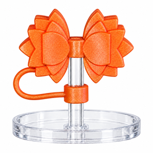 Gracie Straw Topper™ - Showgirl Orange Chameleon