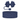 Heart Scroll Shorty Bottle Boot & Gracie Straw Topper (Navy Blue)