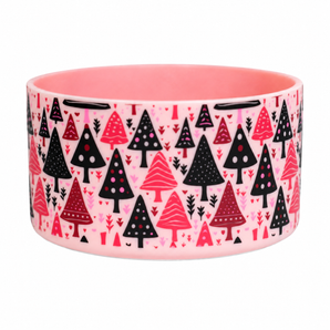 Retro Pink Christmas Boot