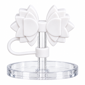Gracie Straw Topper™ - White Matte