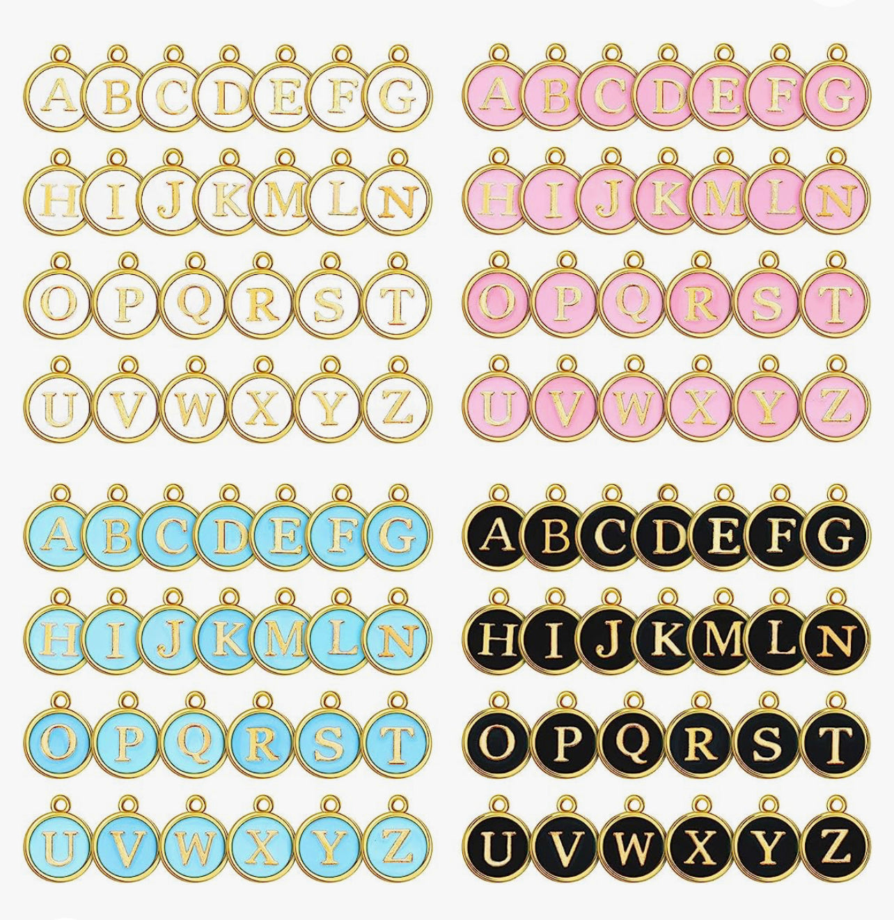 Tumbler Handle Charms (A-L)