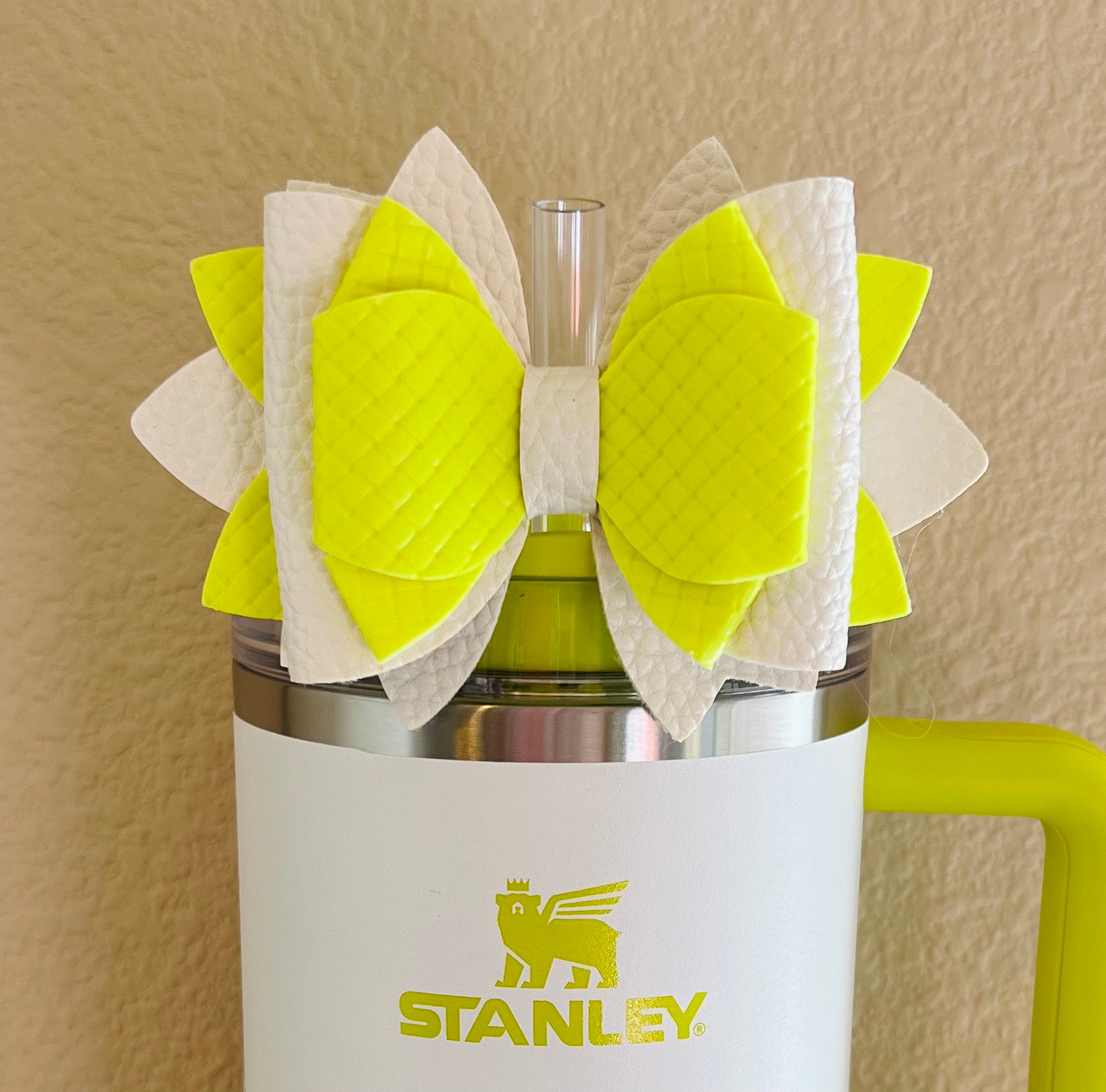 Straw Topper for Stanley/Simple Modern Tumbler, Bow Straw Decor for St