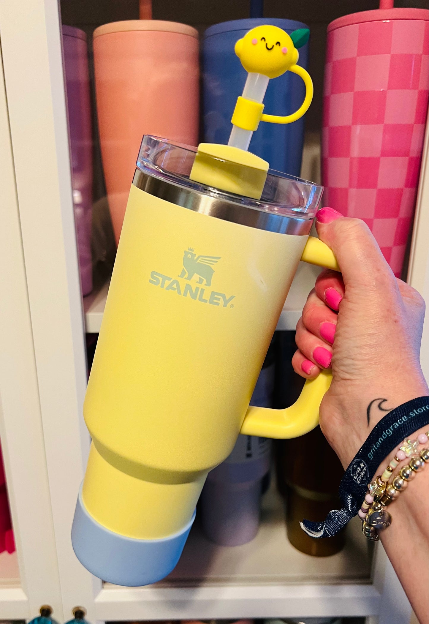 Lemon Straw Topper