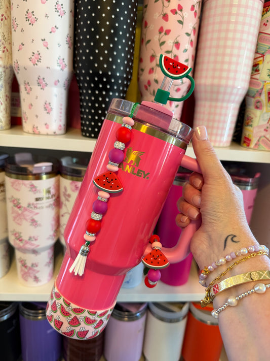 Friendly Watermelon Silicone Dangle