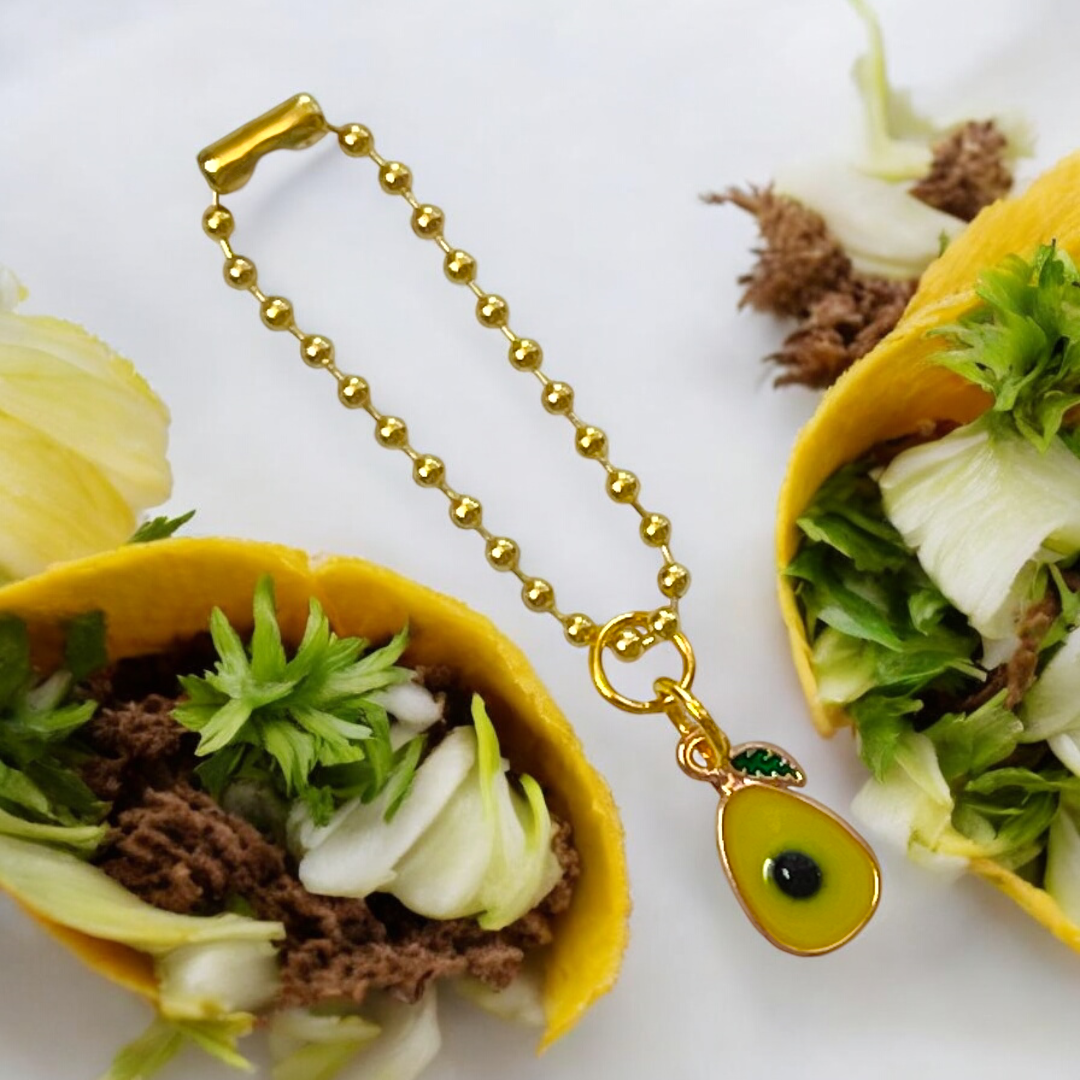 Avocado Handle Charm