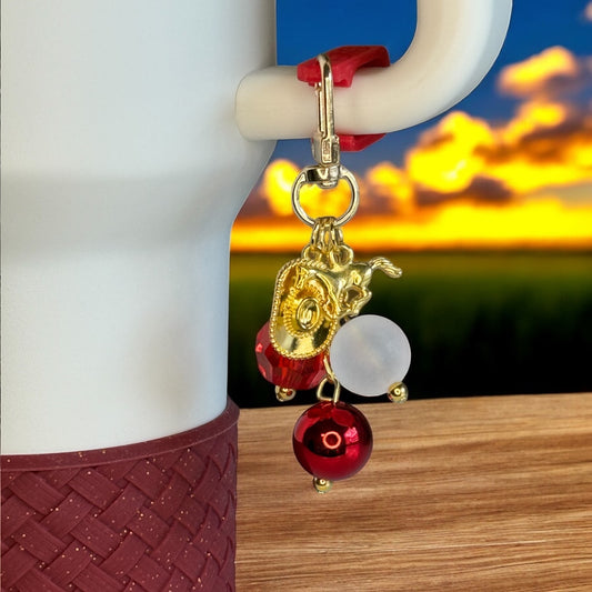 Western Charm Mini Straw Bauble