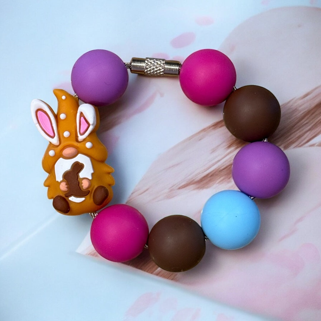 Chocolate Bunny Handle Bracelet
