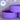 Heart Scroll Wisteria Purple Shorty Boot