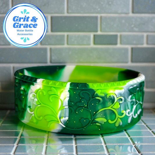 Heart Scroll Shamrock Swirl Shorty Boot