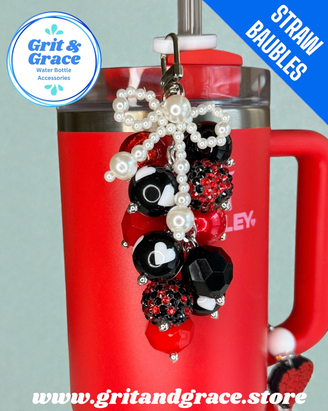 Love Birds #3 Straw Bauble