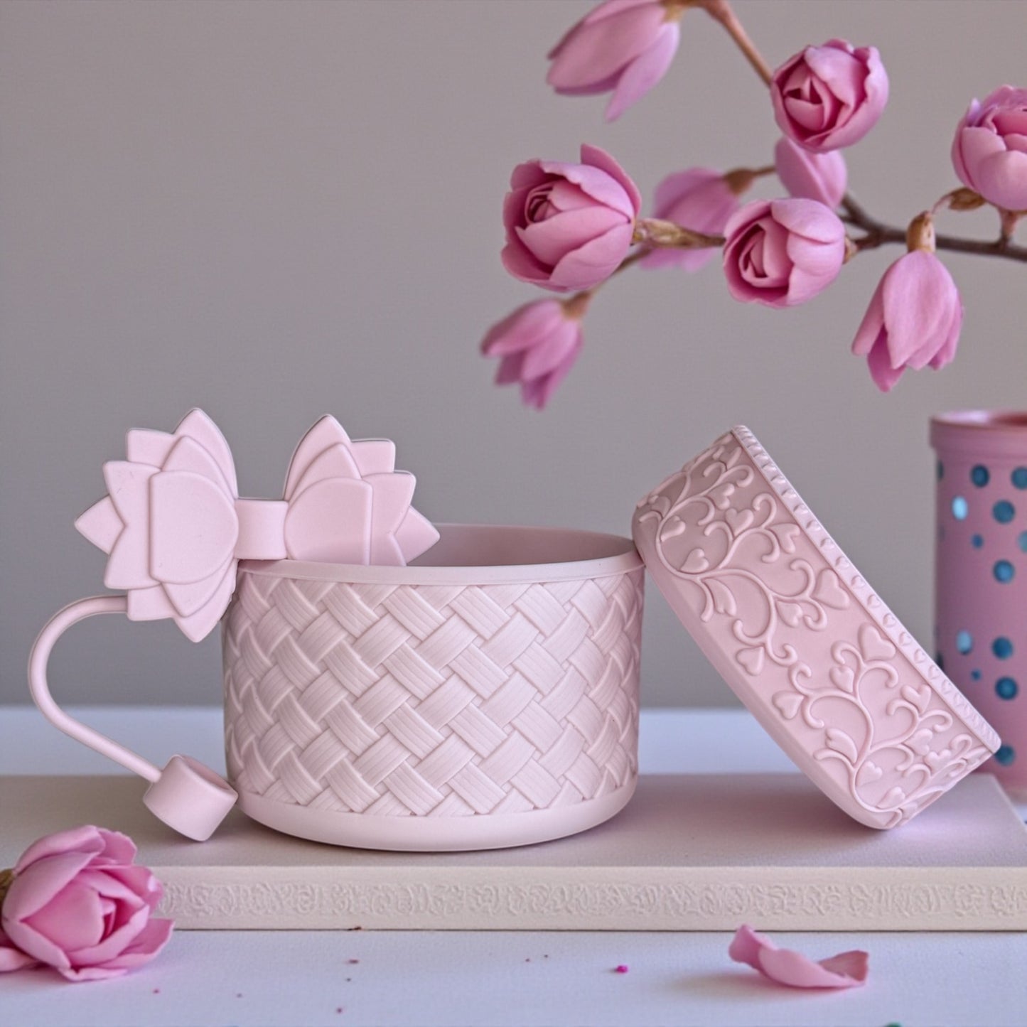 Heart Scroll Ballerina Pink Shorty Boot