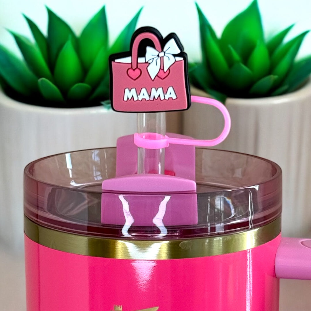 Mama Handbag Straw Topper
