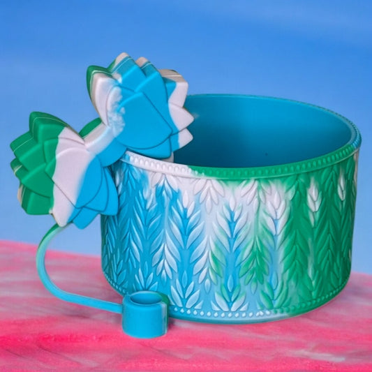 Gracie Tulip Swirl Straw Topper
