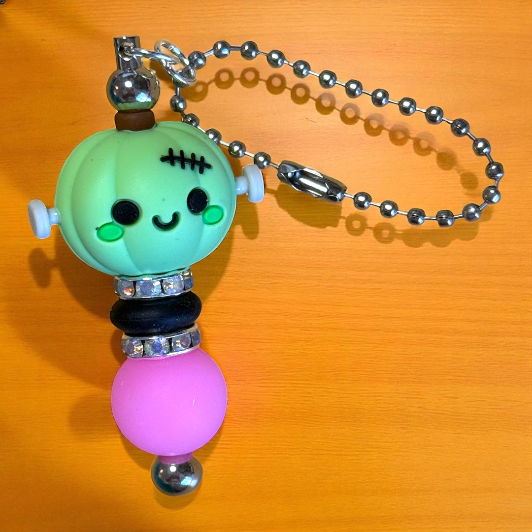 Frankie Green Pumpkin Hang Anywhere Charm