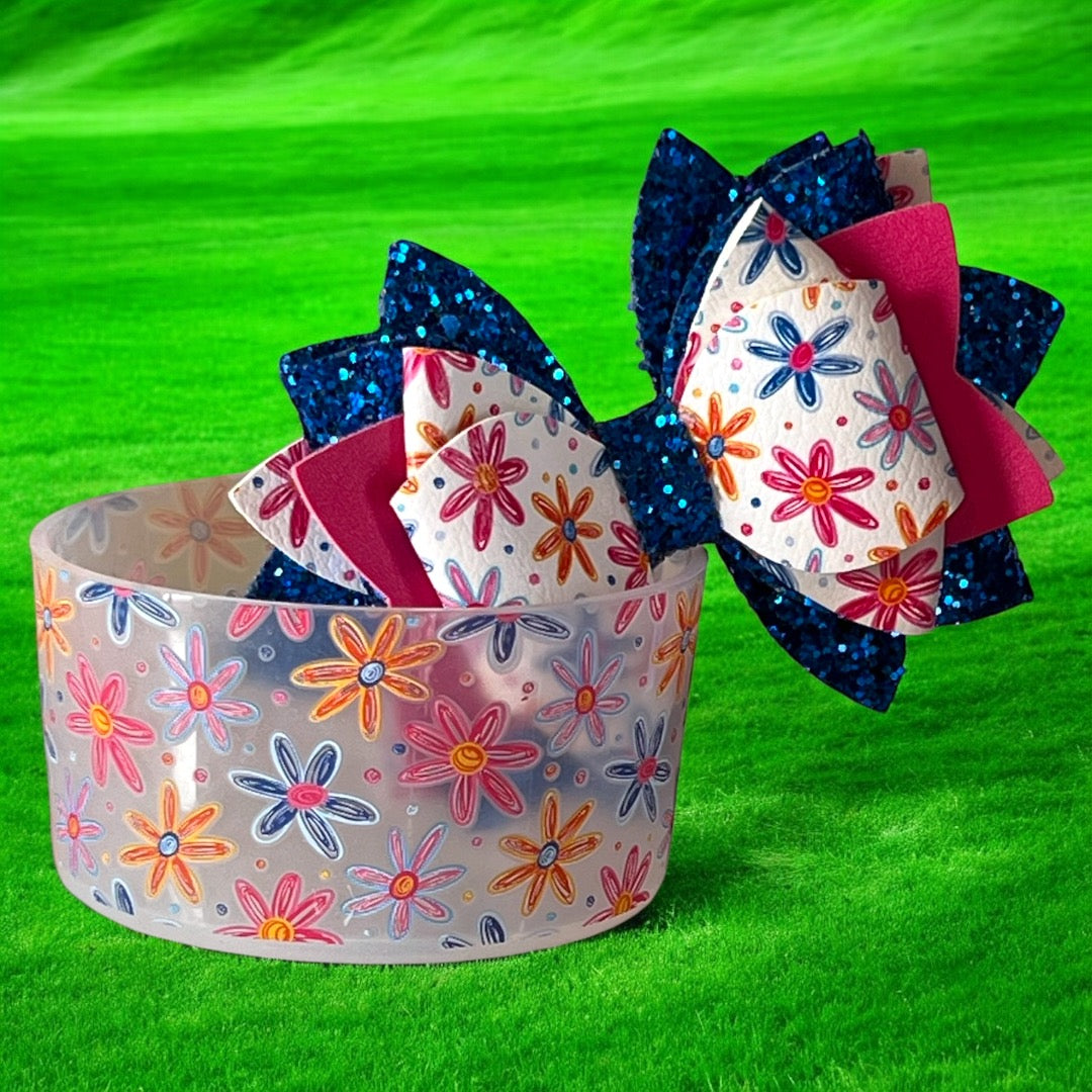 Bright Daisies Bow