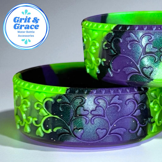 Heart Scroll Spooky Swirl Shorty Boot