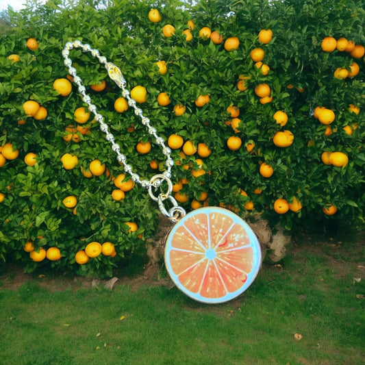 Orange Handle Charm