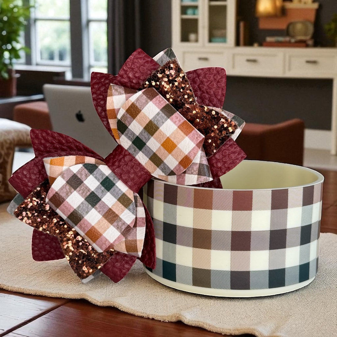Autumn Plaid Boot