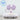Gracie Aster Purple Straw Topper