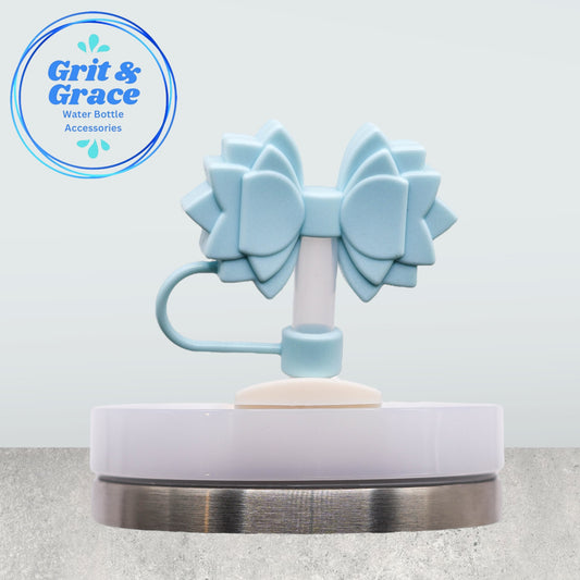 Gracie Blueberry Milk Straw Topper
