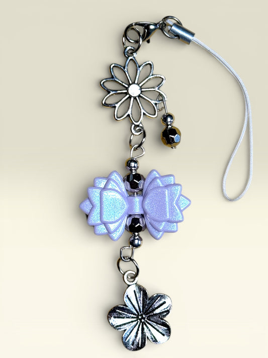 Hang Anywhere Aster Purple Bottle Charm