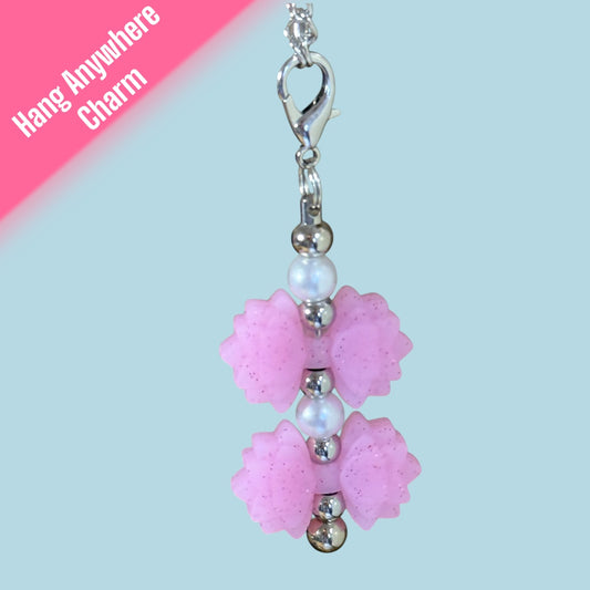 Blush Pink Gracie Hang Anywhere Charm