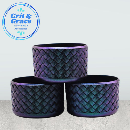 Basketweave Emerald Chameleon Boot