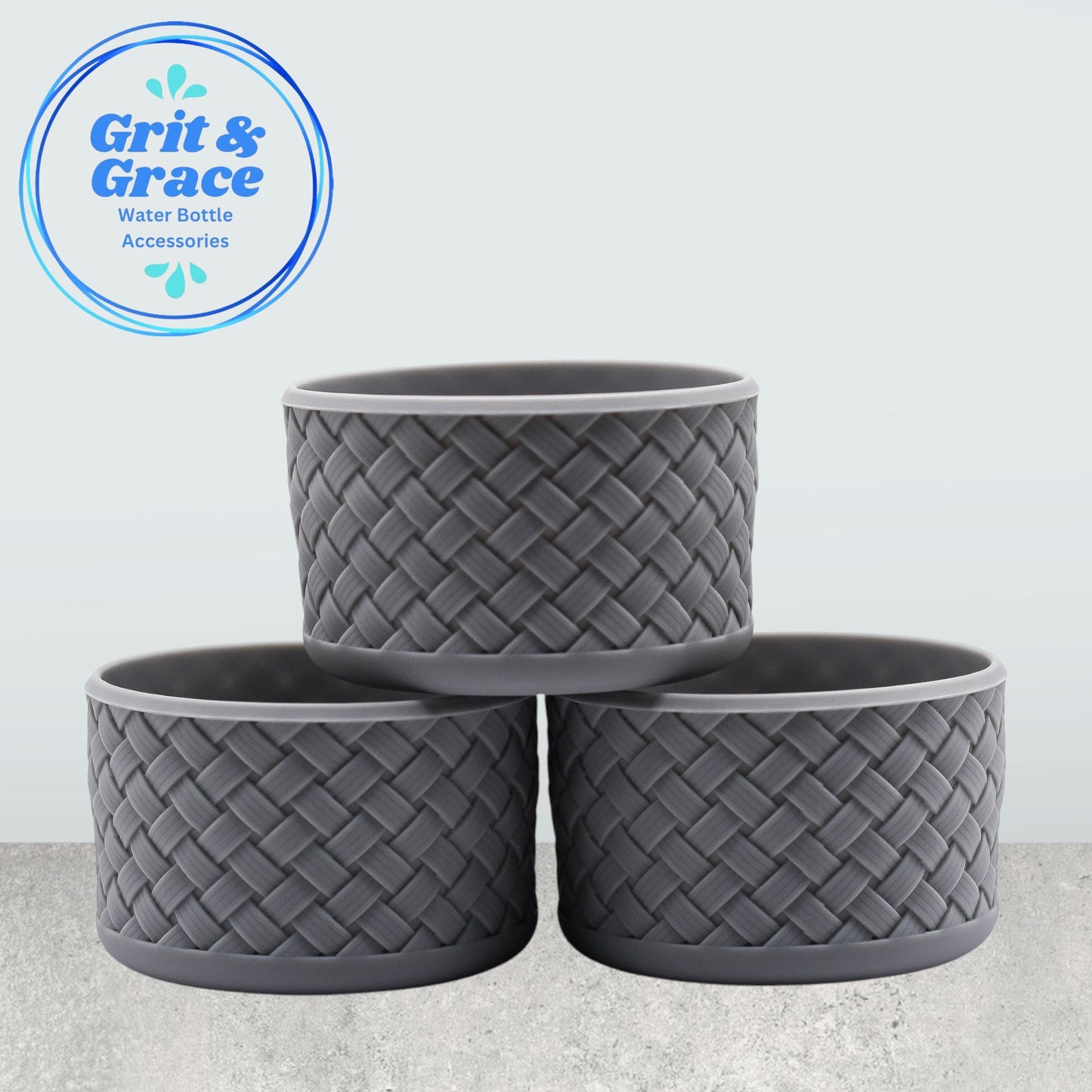 Basketweave Dark Gray Boot