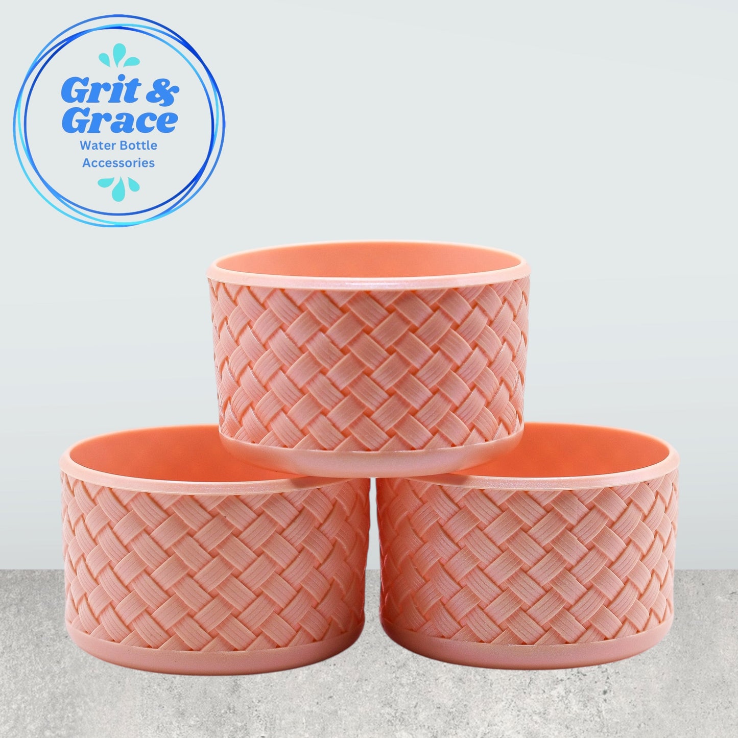 Basketweave Pearlescent Glazed Donut Boot