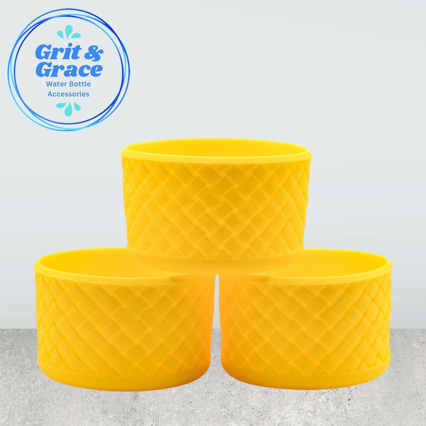 Basketweave Lemon Yellow Boot