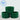 Basketweave Forest Green Glitter Boot
