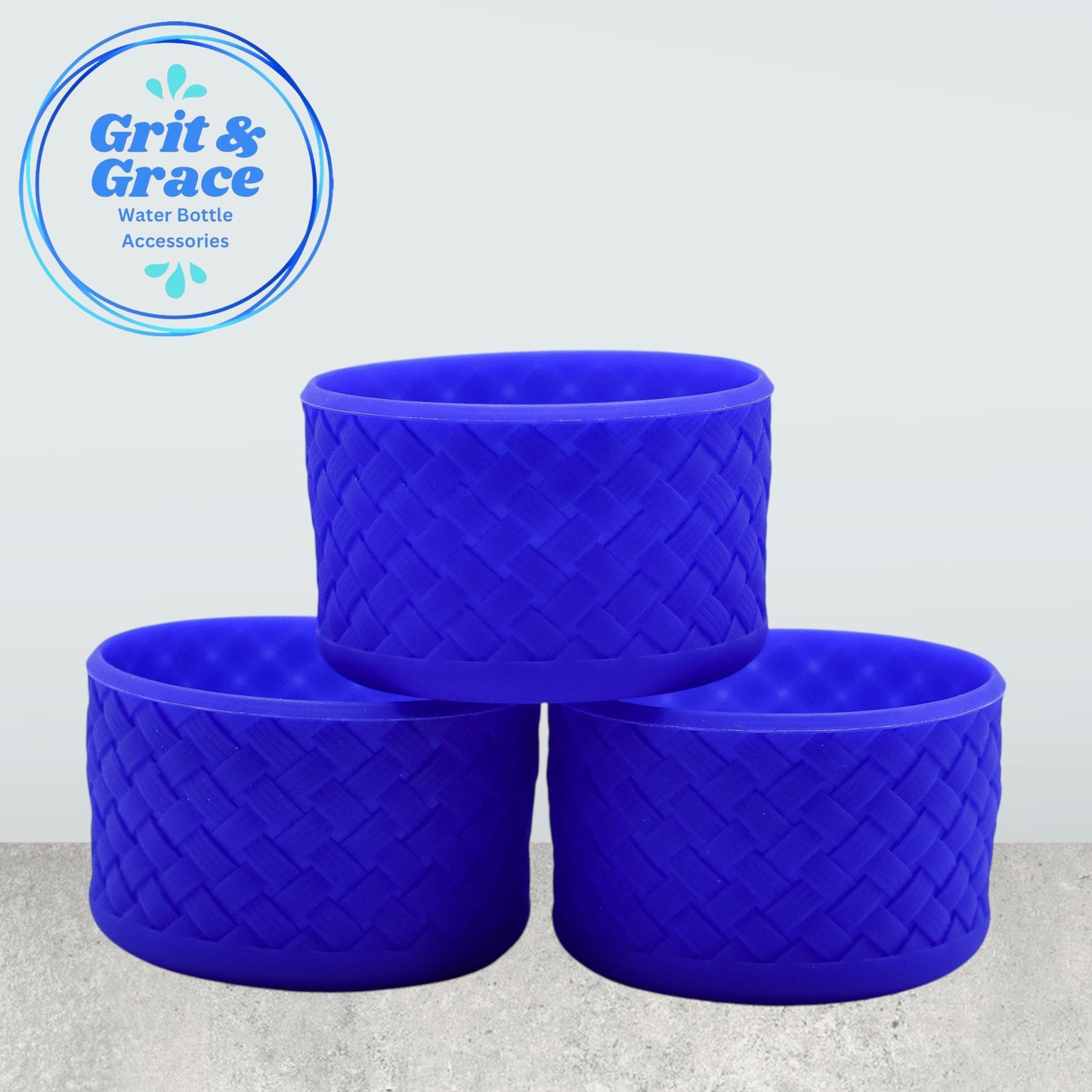 Basketweave Royal Blue Boot