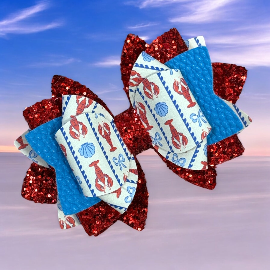 Lobsters & Sea Shell Bows
