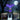 Spellcast Purple Bat Straw Topper