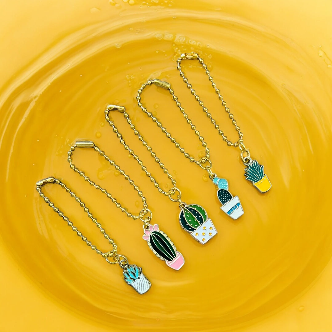 Assorted Cactus & Succulent Handle Charm