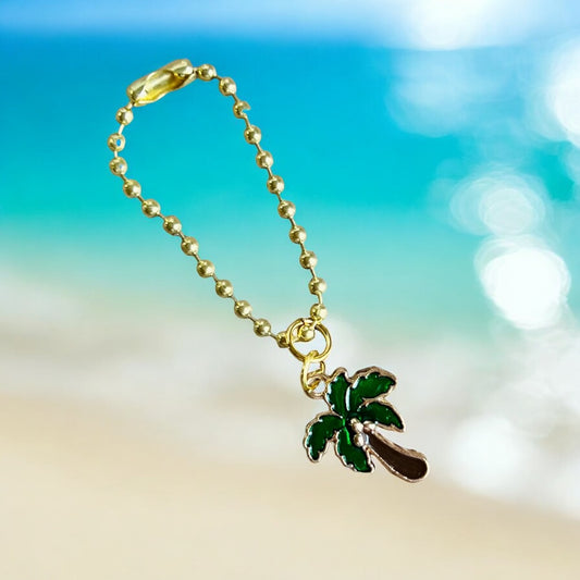 Palm Tree Handle Charm