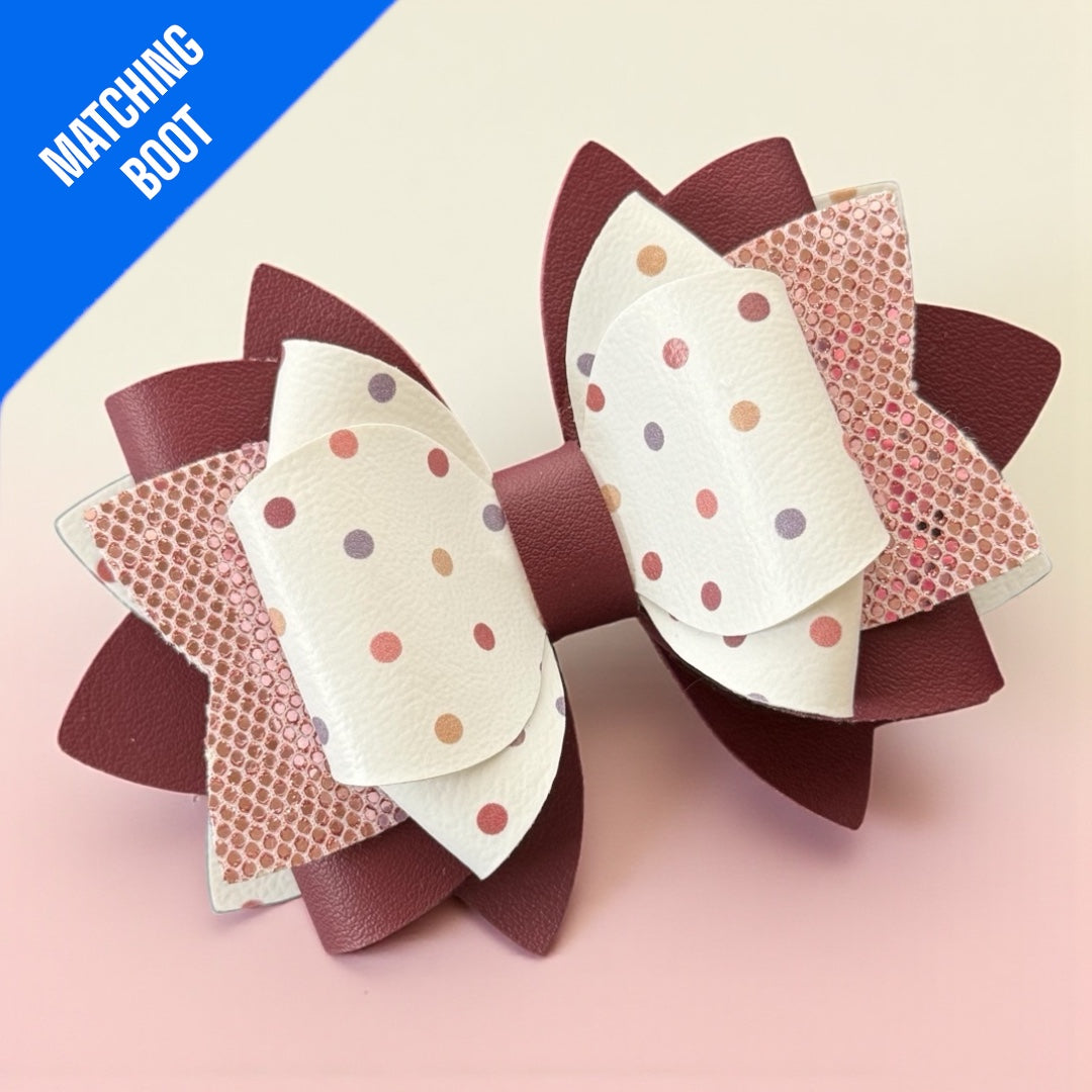 Raspberry Chocolate Dots