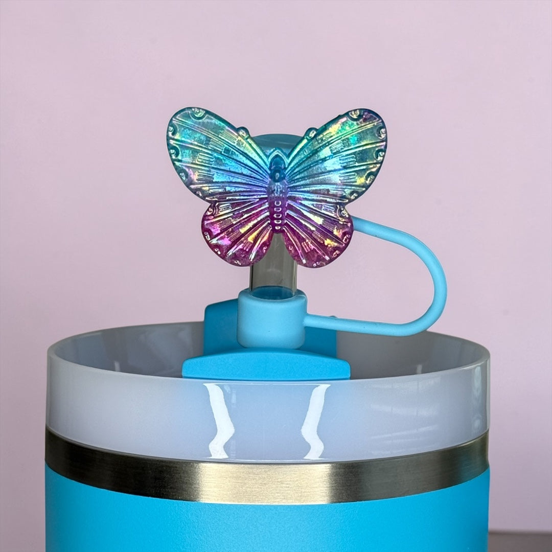Flutter Garden Straw Topper