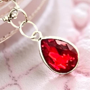 Red Gem Handle Charm