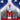 Uncle Sam USA Straw Topper