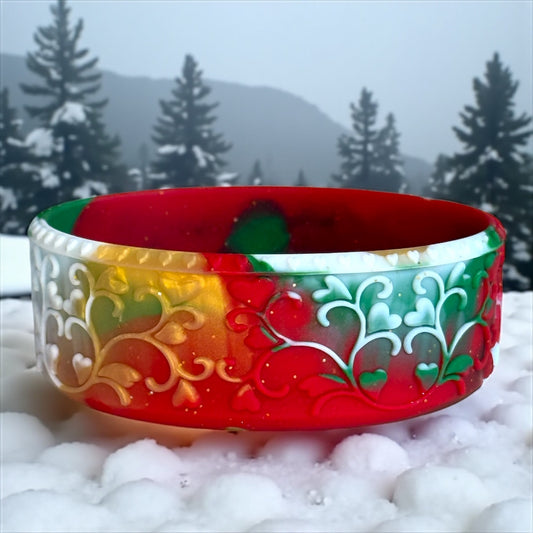 Heart Scroll Christmas Morning Shorty Boot