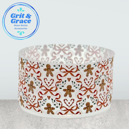 Gingerbread Ribbons Translucent Boot