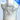 Tumbler Handle Jewelry - Blue Stained Glass