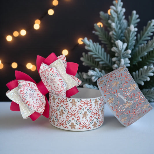 Gingerbread Ribbons Bow